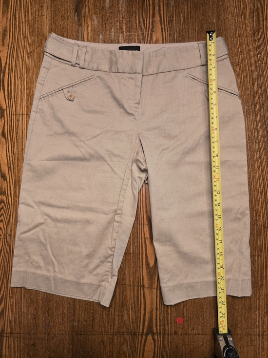The Limited Pants - The Limited Tan Bermuda Shorts